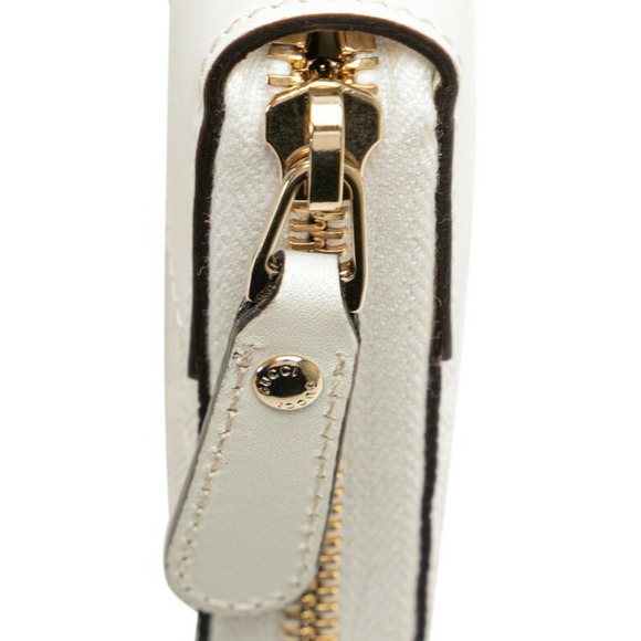 GUCCI White Leather Wallet - Picture 5 of 11